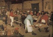 Pieter Bruegel Peasant wedding oil painting